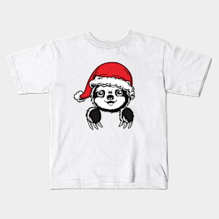 Christmas Sloth Kids T-Shirt